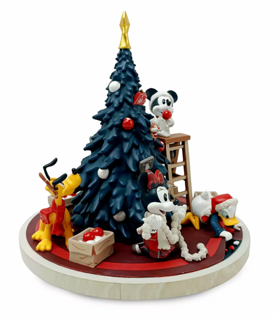Disney Mickey and Friends Holiday Christmas Tree Musical Figure New with Box
