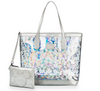 Disney Parks Mickey Mouse Magic Mirror Metallic Tote New with Tags