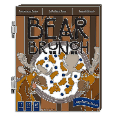 Disney Rutt and Tuke Cereal Box Pin Brother Bear Pin Month Limited Edition New