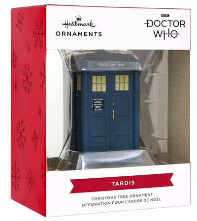 Hallmark Doctor Who Tardis Christmas Ornament New with Box