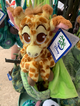 Disney Parks Animal Kingdom Baby Giraffe in a Blanket Plush New With Tag