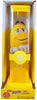 M&M's World Yellow Twist Candy Dispenser New with Box