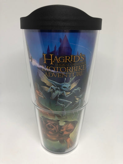 Universal Hagrid's Magical Creatures Motorbike Adventure Tervis Tumbler New