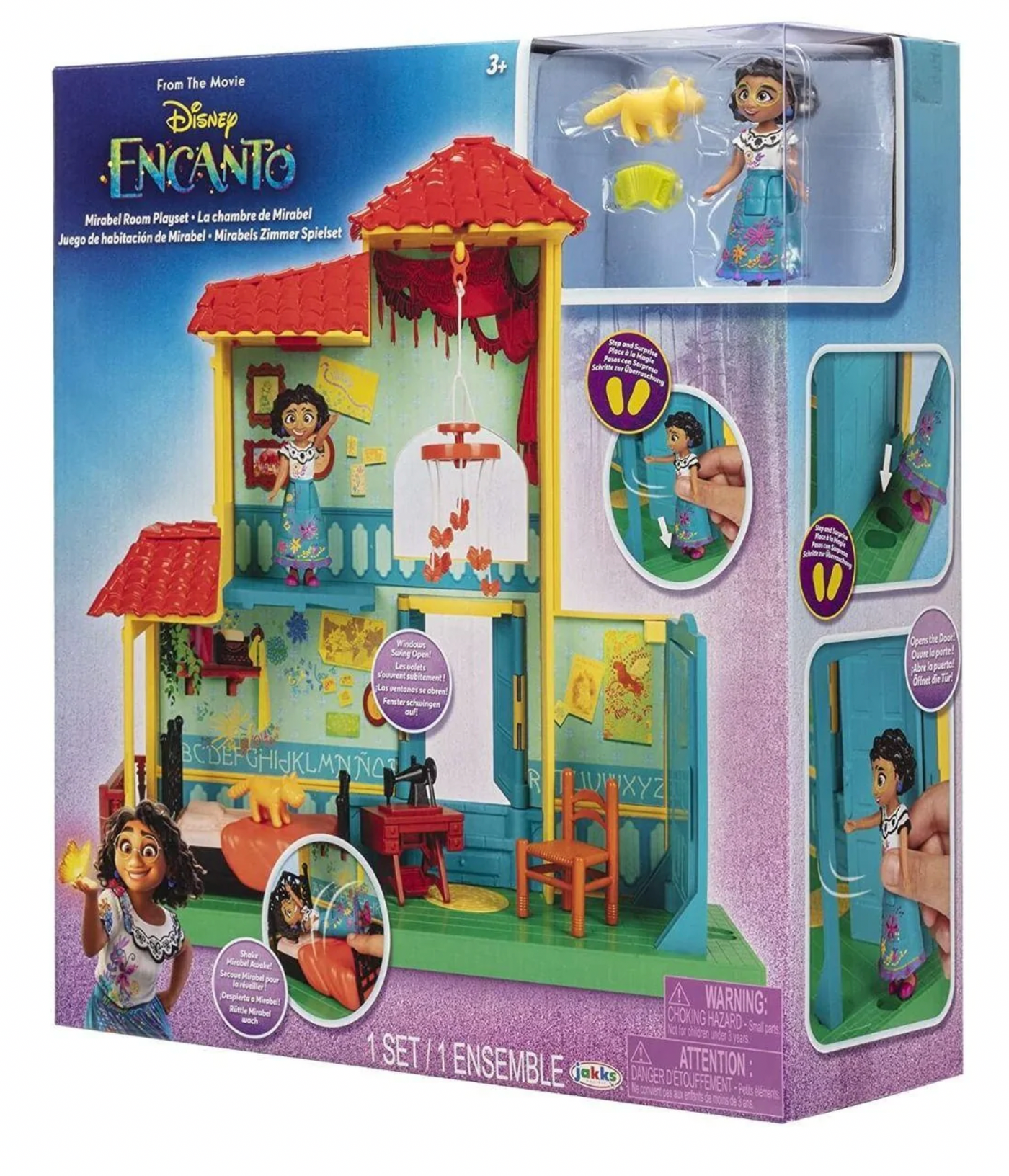 Disney Encanto Mirabel Madrigal Small Doll & Room Accessories Set Toy New