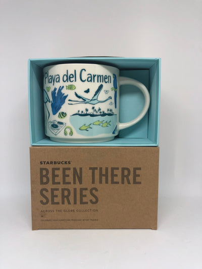 Starbucks Been There Series Playa del Carmen Mexico Ceramic Coffee Mug New