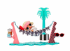 LOL Surprise Vacay Lounge Playset with Leading Baby Collectible Doll 8 Surprises