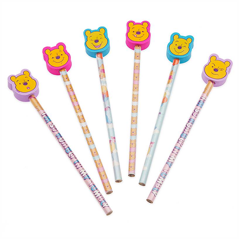 Disney Oh My Disney Winnie the Pooh Pencil and Pencil Holder Set New with Box