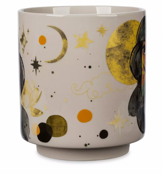 Disney Aladdin Jasmine Art Gloss Finish Large Flower Pot Planter New