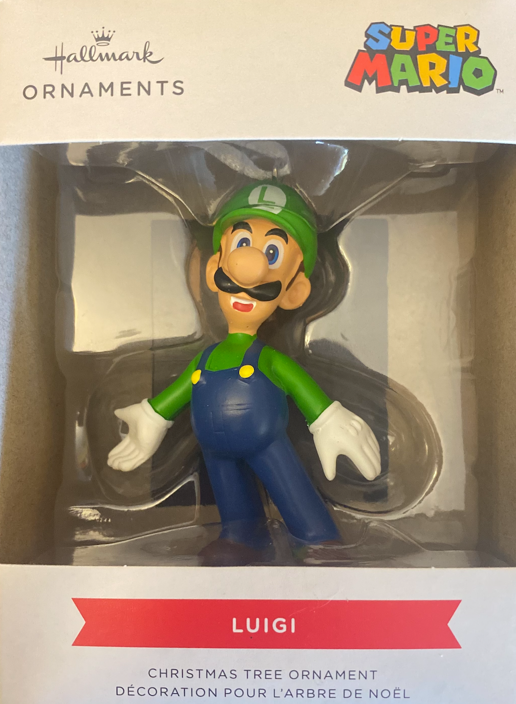Hallmark 2021 Nintendo Super Mario Luigi Christmas Ornament New with Box