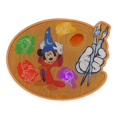 Disney Ink & Paint Mickey Sorcerer Pinocchio Dumbo Donald Light Up Magnet New