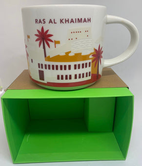 Starbucks You Are Here Collection Ras Al Khaimah Ceramic Coffee Mug New With Box