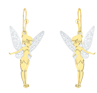 Disney Parks Tinker Bell Wire Earrings New with Box