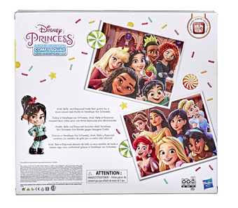 Disney Princess Comfy Squad Sugar Style 3-Pack New with Box