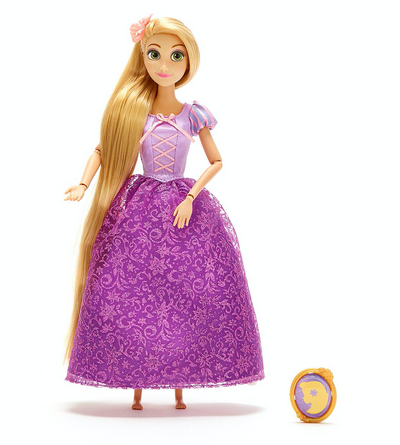 Disney Tangled Classic Doll with Pendant Rapunzel New with Box