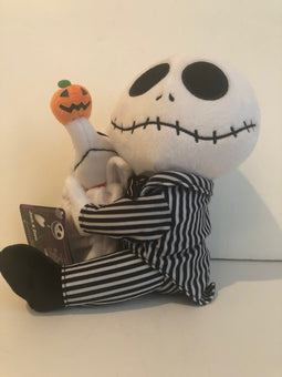 Disney The Nightmare Before Christmas Jack Skellington and Zero Plush Set New