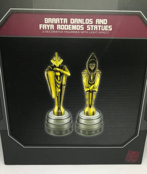 Disney Parks Star Wars Galaxy's Edge Brata and Faya Light Up Statue New with Box