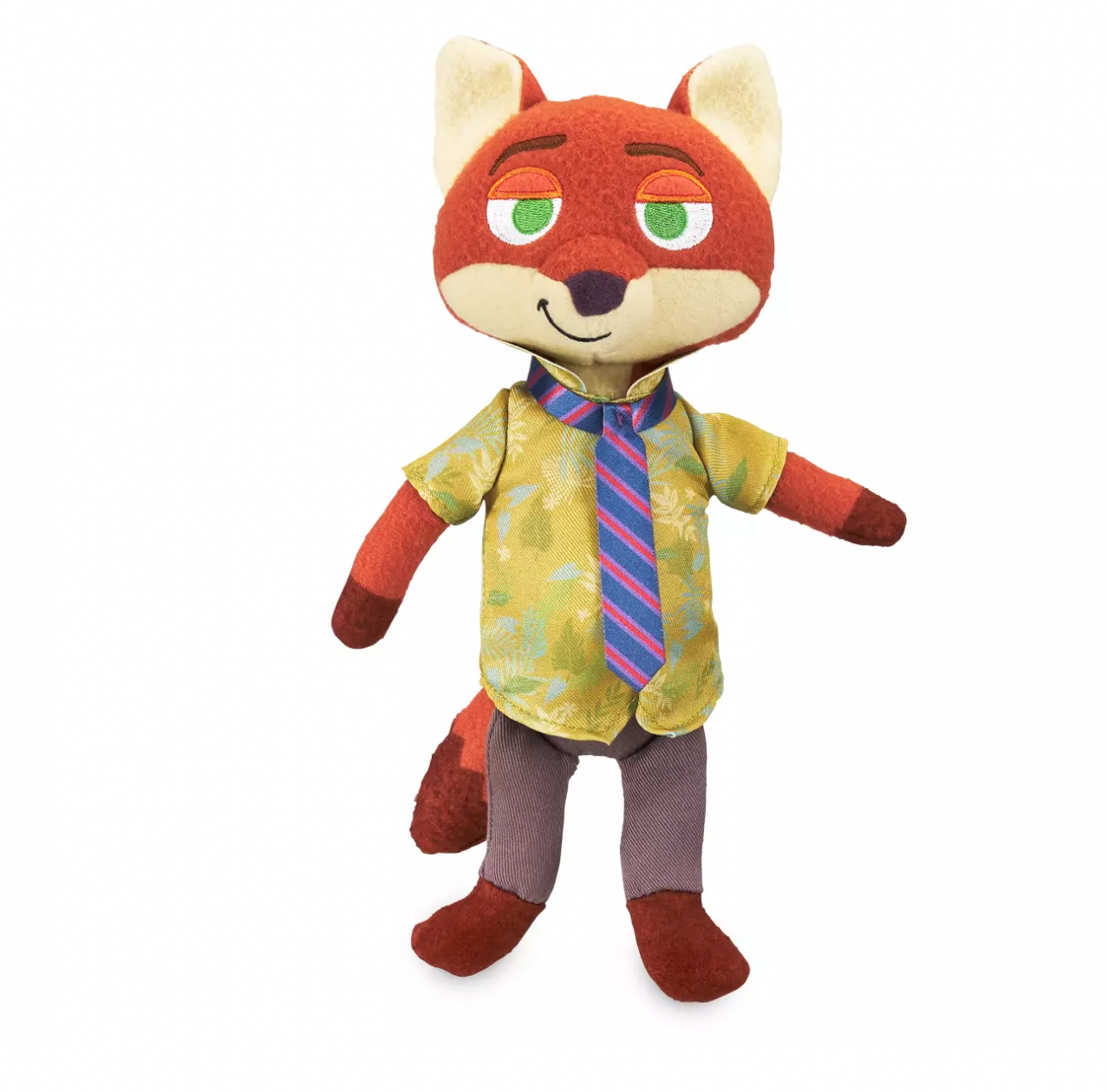 Disney Zootopia Nick Wilde with Aloha Shirt Small Plush New with Tag