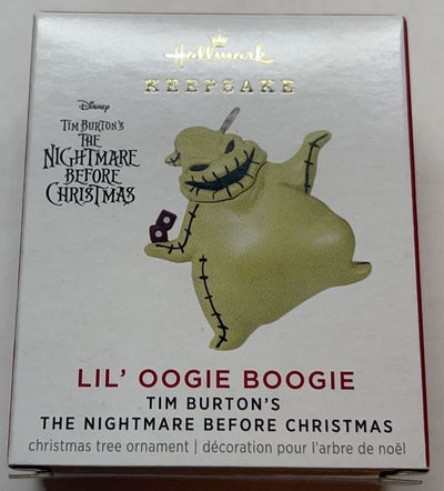 Hallmark 2021 Mini Disney Nightmare Before Christmas Oogie Boogie Ornament New