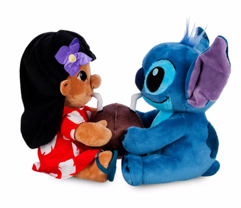Disney 20th Anniversary 2022 Lilo and Stitch Plush Set New with Tag