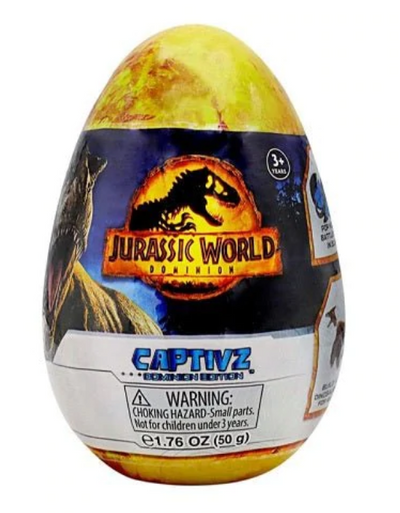 Jurassic World Dominion Captivz Edition Slime Egg Mystery Toy New Sealed