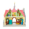 Disney Parks Mickey House Resin Christmas Ornament New with Tag