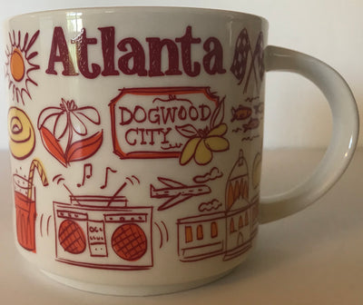 Starbucks Been There Series Collection Atlanta Georgia Coffee Mug New With Box