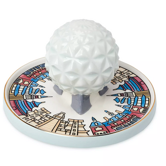 Disney Parks Epcot Spaceship Earth Trinket Tray Jewelry New