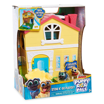 Disney Puppy Dog Pals Stow n' Go Play Set New with Box