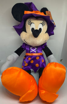 Disney Halloween Minnie Witch Medium Plush New with Tag