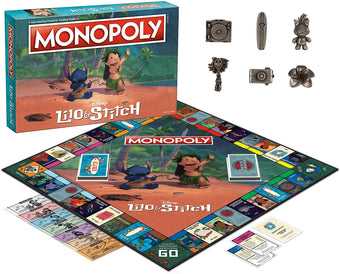 Disney Lilo and Stitch Monopoly Board Game New with Box