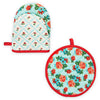 Disney Parks Back in the Day Mickey and Minnie Retro Oven Mitt Set New with Tag