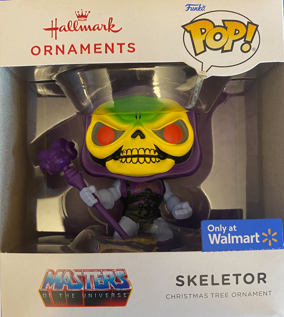 Hallmark 2021 Funko Pop Masters Universe Skeletor Exclusive Ornament New W Box