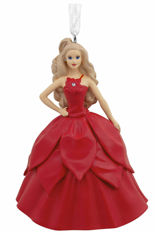 Hallmark Mattel Holiday Barbie 2022 Christmas Ornament New with Box