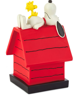 Hallmark Peanuts Snoopy Smile Doghouse Resin Perpetual Calendar New