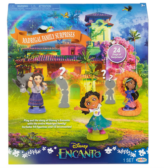 Disney Encanto Casa Madrigal Advent Calendar Toy New with Box