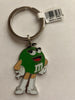 M&M's World Green Character Enamel Keychain New with Tag
