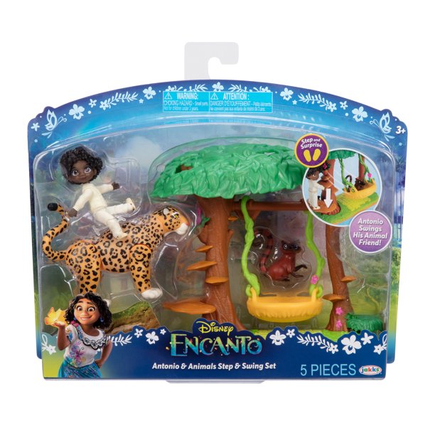 Disney Encanto Antonio's Step & Swing Animals Small Doll Playset New With Box