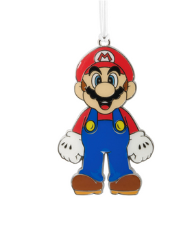 Hallmark Nintendo Super Mario Metal Ornament New with Card