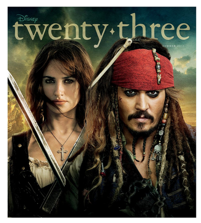 Disney D23 Exclusive Twenty-Three Publication Summer 2011 Pirates New Sealed