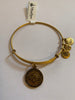 Disney Parks Star Wars Yoda Alex Ani Gold Finish Bracelet New with Tag