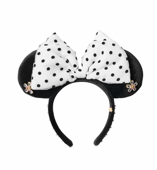 Disney Parks Minnie Polka Dot Ear Headband for Adults by BaubleBar New with Tag