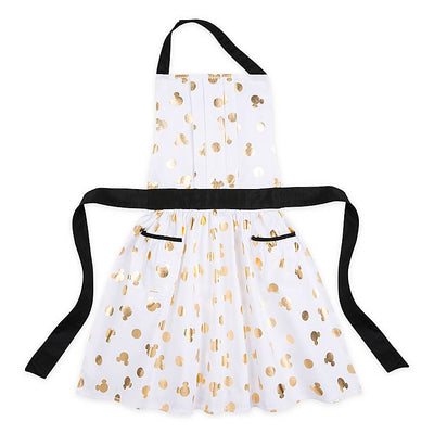 Disney Eats Minnie Mouse Apron and Hat Set for Girls New