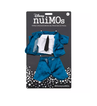 Disney NuiMOs Outfit Blue Velvet Suit with White Shirt and Black Tie New Card