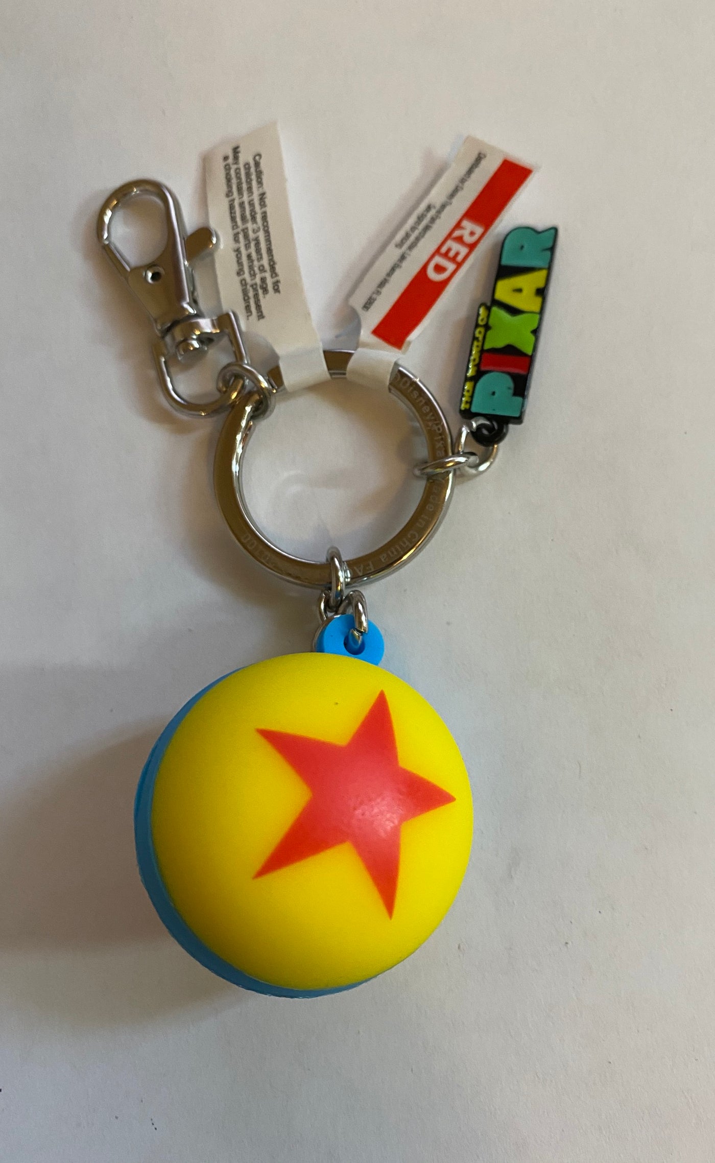 Disney Parks Toy Story Pixar Ball Keychain New with Tag