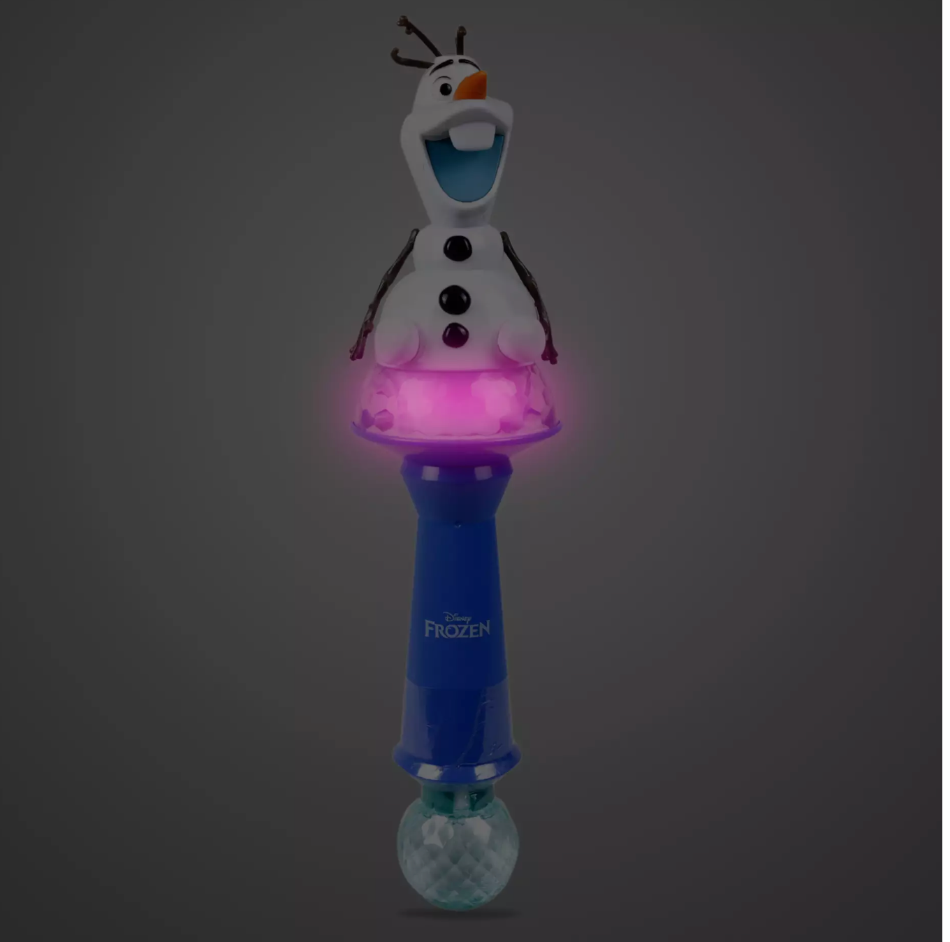 Disney Frozen Olaf Light-Up Bubble Wand Toy New with Tag