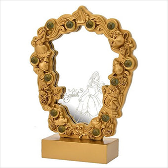 Disney Japan Beauty and the Beast Be Our Guest Resin Stand Mirror New with Box