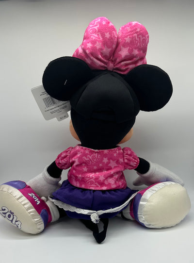 Disney Parks 2014 Walt Disney World Minnie Dated Plush New with Tag