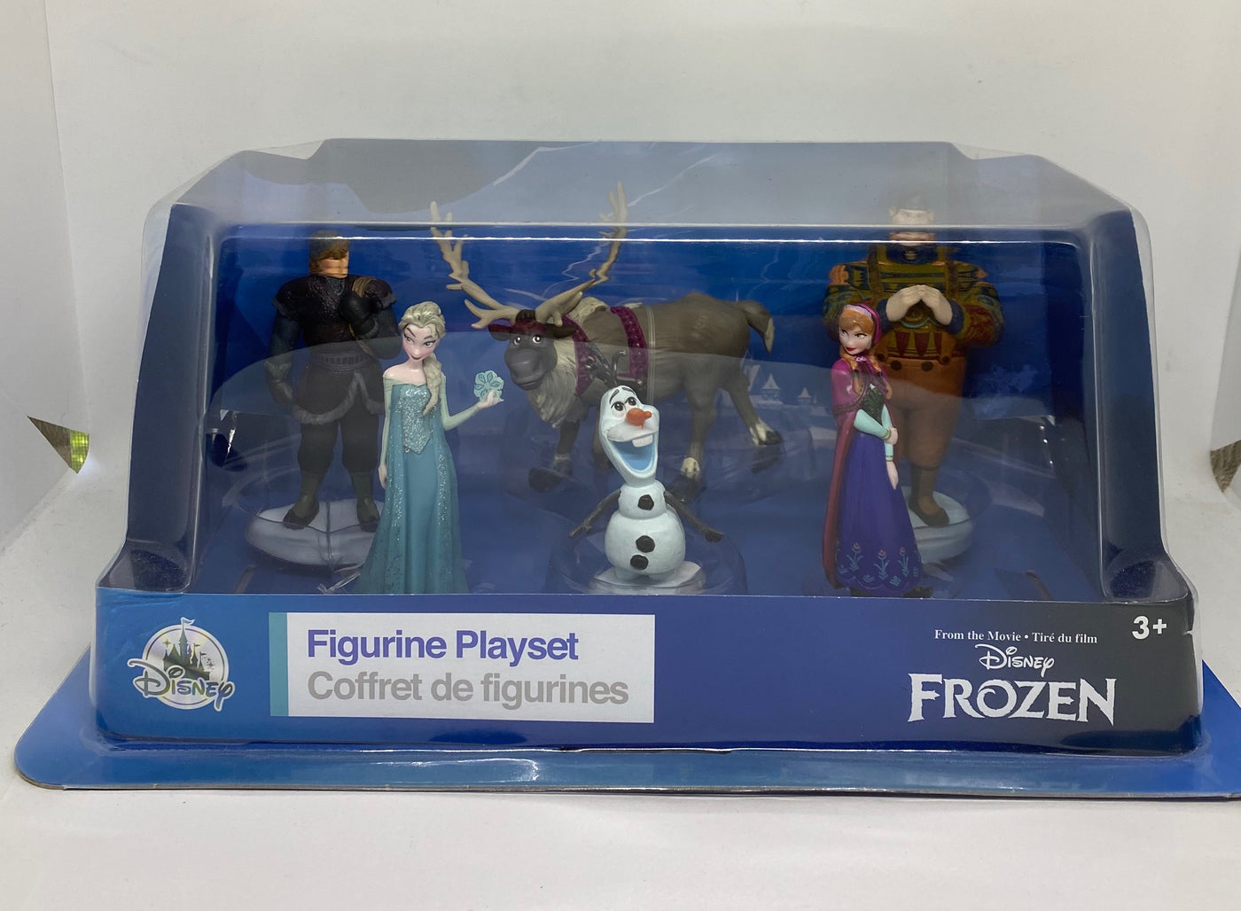 Disney Frozen Elsa Anna Sven Figure Play Set Cake Topper New with Box