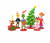 Dr. Seuss The Grinch Who Stole Christmas Collectible Figures Set New with Box