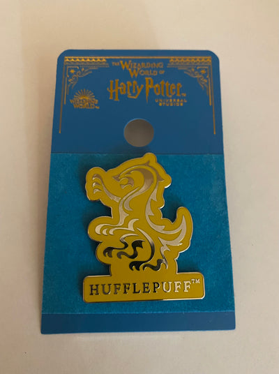 Universal Studios Harry Potter Hufflepuff Mascot Enamel Pin New with Card